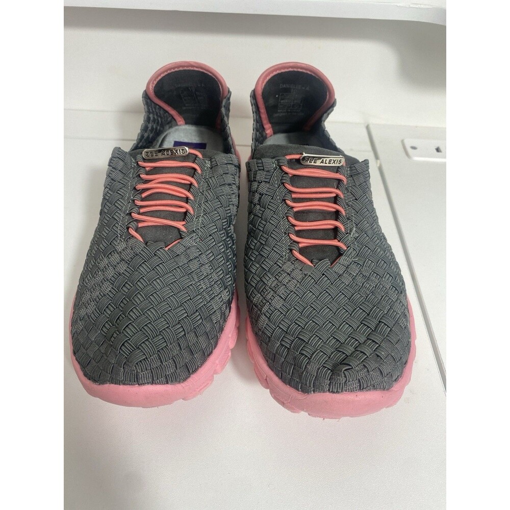 ZEE ALEXIS Women's Danielle Charcoal Melon Sneakers US 10 - Picture 3 of 16